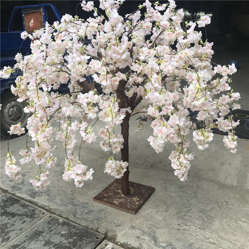 G-896 8ft 6ft 5ft Fakes Light up LED Artificial Silk Cherry Blossom Flower Plant Tree Indoor Outdoor Arch for Wedding Decoration