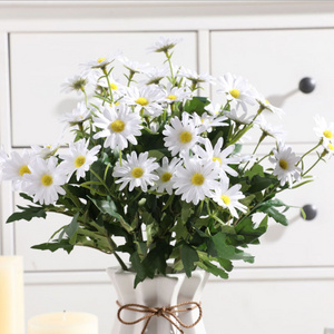 Artificial Daisy Flowers bouquetIndoor UV Resistant Plants White Daisy