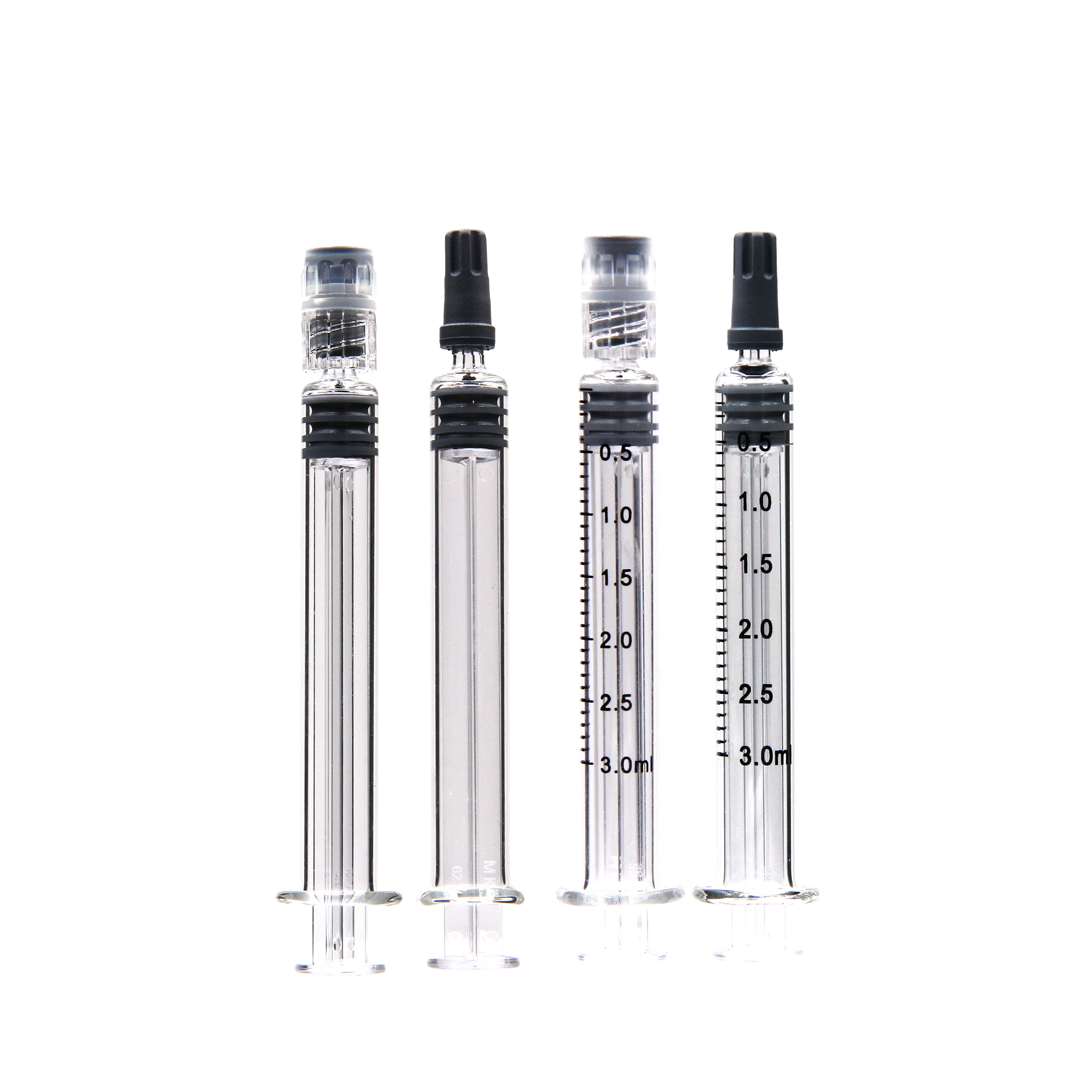 3ml glass syringe 1ml-glass-syringe 1ml glass syringe packaging