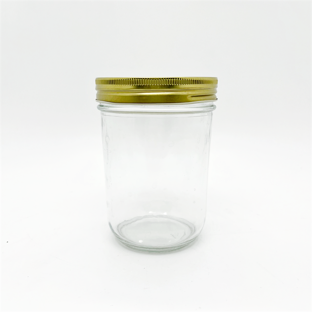 Pickle jars Wholesale 180ml 280ml 380ml Clear Wide Mouth Mason Jar Honey Jam Sauce Pickles Jars Bottles