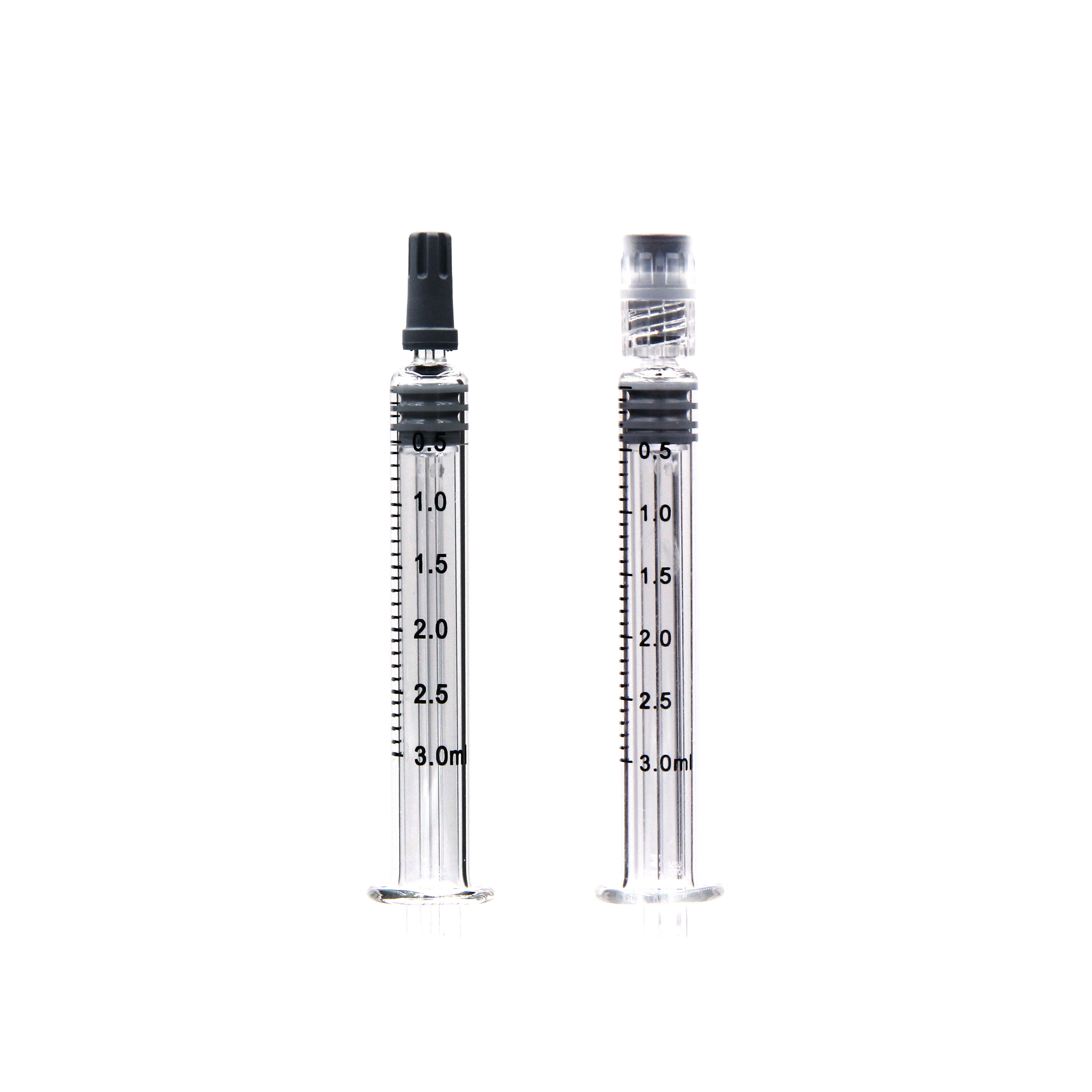 3ml glass syringe 1ml-glass-syringe 1ml glass syringe packaging