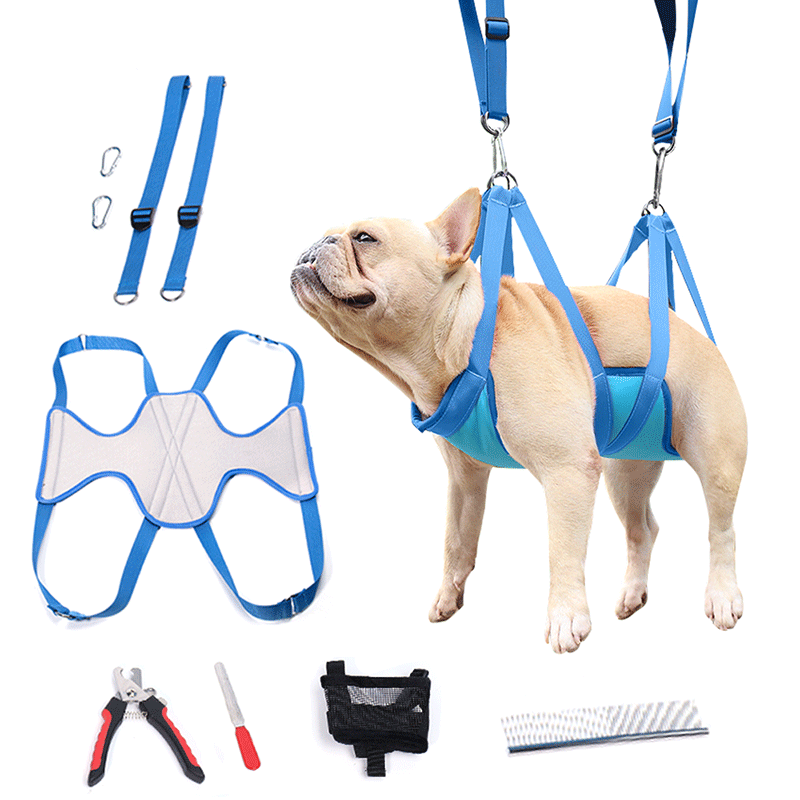 Pet Grooming Hammock Harness Dog Pet Nail Trimming Hammock Durable Dog Holder Grooming Tools Pet Grooming Hammock Harness