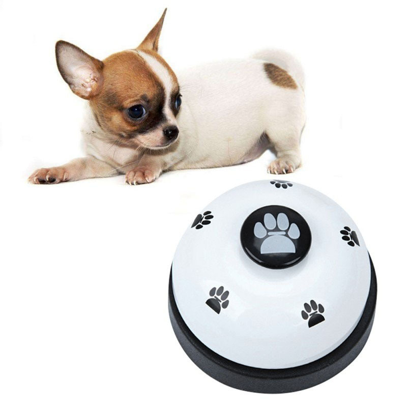 Wholesale Pet Call Feeding Reminder Dog Training Bells Toy Called Dinner Pet Clicker Ring Trainer Dog Training Button