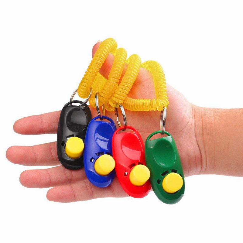 Wholesale Dog Training Clickers Pet Training Dog Button Clicker For Dog Training