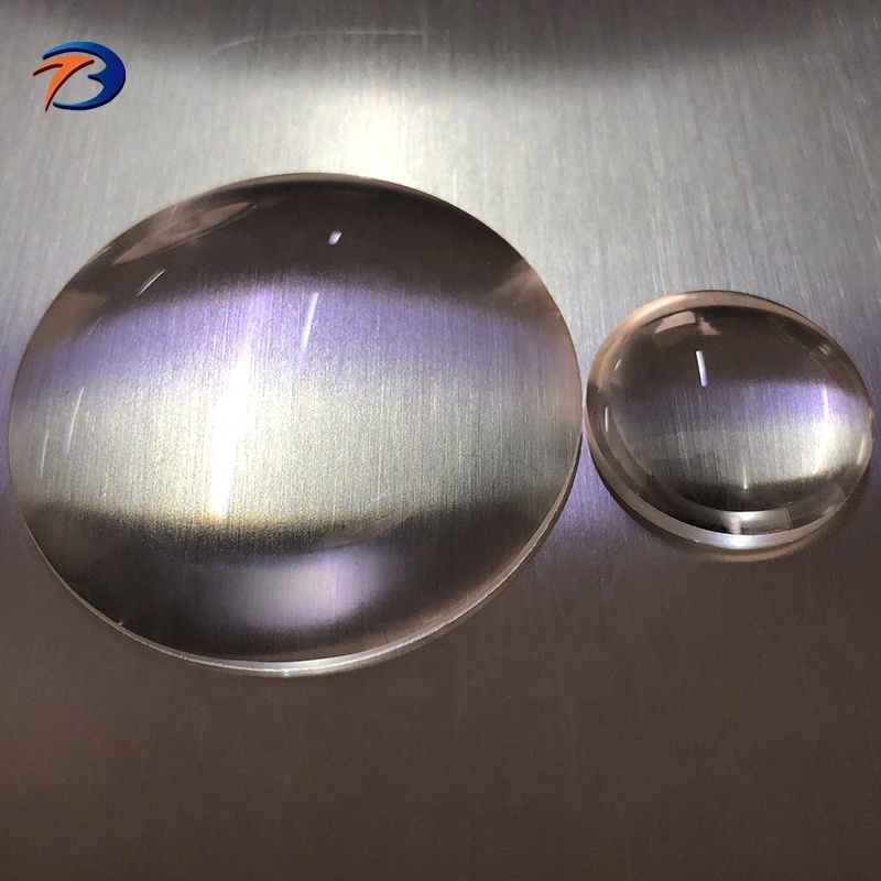 Customized large lens in stock optical glass/PMMA plano convex lenses 100mm 200mm 300mm