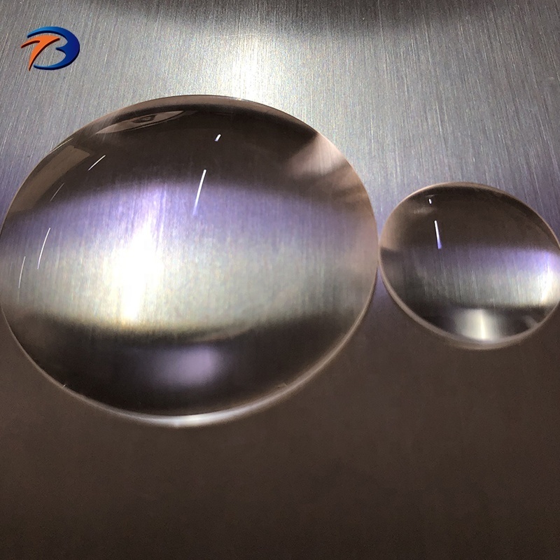 Customized large lens in stock optical glass/PMMA plano convex lenses 100mm 200mm 300mm