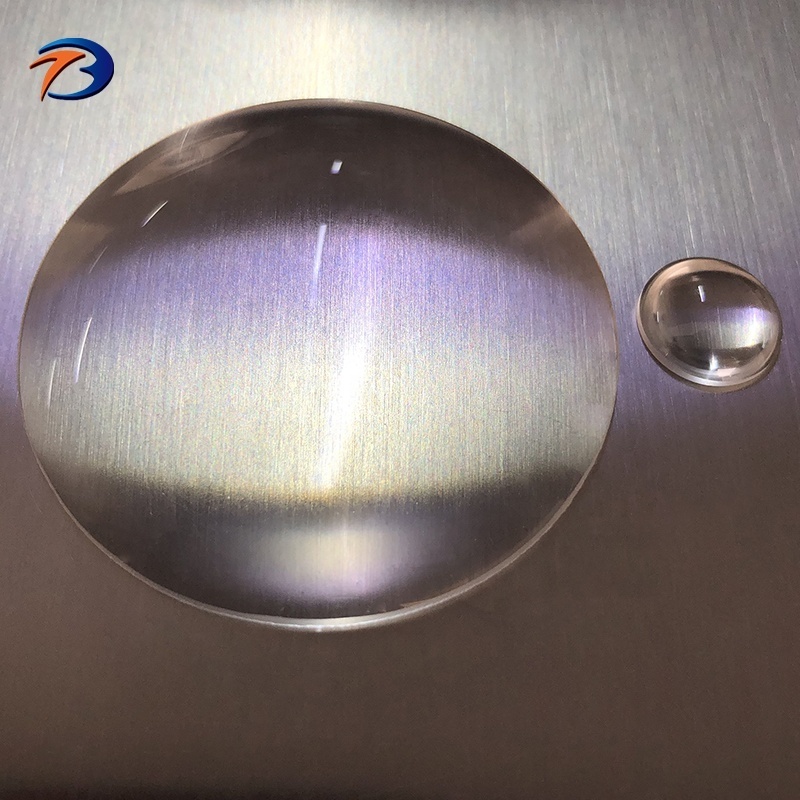 Customized large lens in stock optical glass/PMMA plano convex lenses 100mm 200mm 300mm