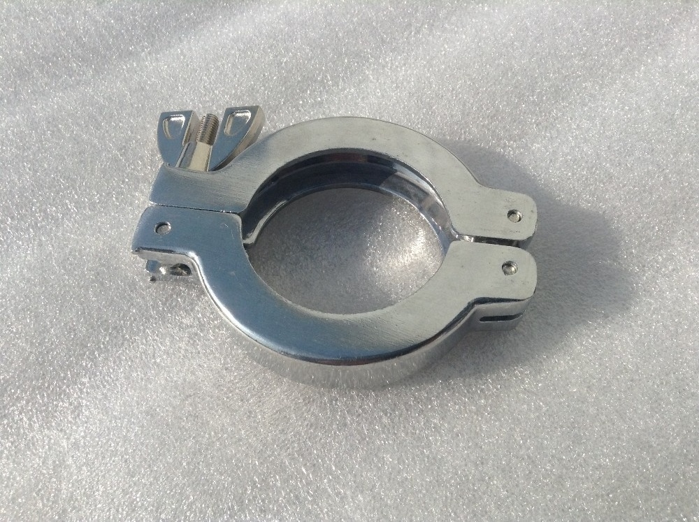 Hinge Clamp KF-40 Vacuum Fittings ISO-KF Flange Size NW-40 Aluminum