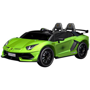 Electric Super Ride On Car with Remote Control Hydraulic Door Design and One Button Start Kids Toy Vehicles with Sound Control