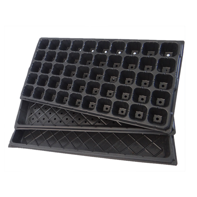 Greenhouse grow plants starter germination kit seed tray nursery trays & lids wholesale seedling tray 162 holes