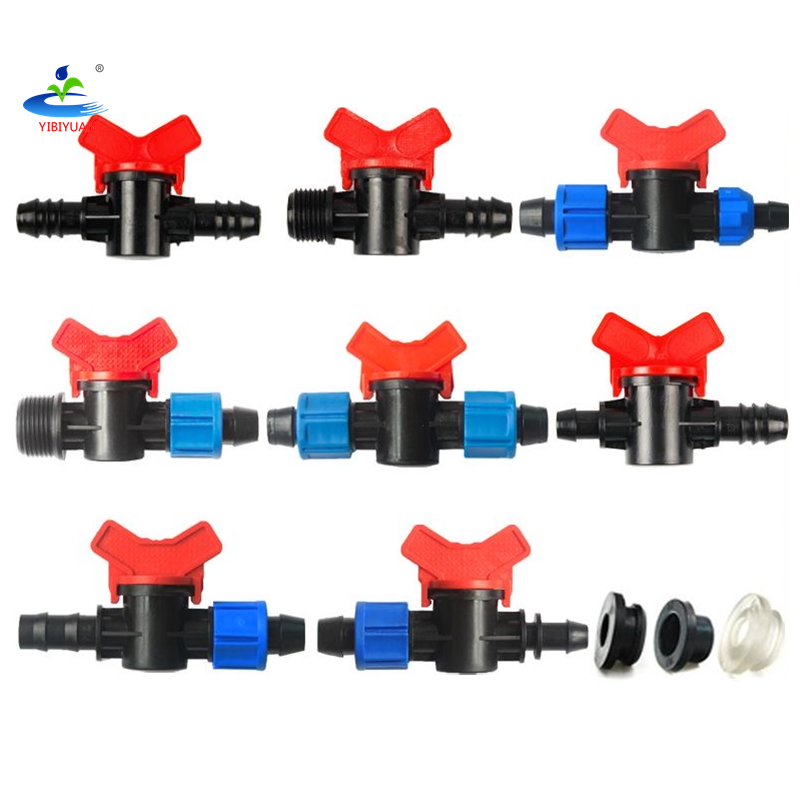 Automatic grow irrigation ball drip valve fittings connectors micro one way valve drip free