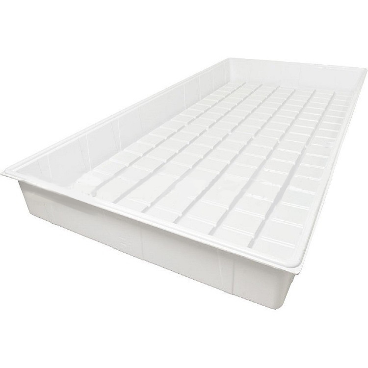 Hydroponic Flood Drain Drainage Rolling Bench 4x4 4x8 foot Grow Tables 1 x 1.2m Ebb and Flow Tray White