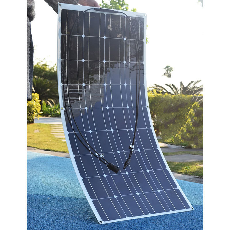 used foldable solar panel for portable power station flexible solar panels 100w 200w 300w thin film portable bandability