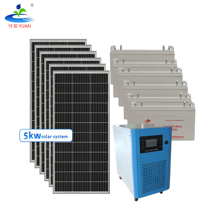 Solar panel system storage supply 8000w 10000w off grid solar power energy solar system 1kw