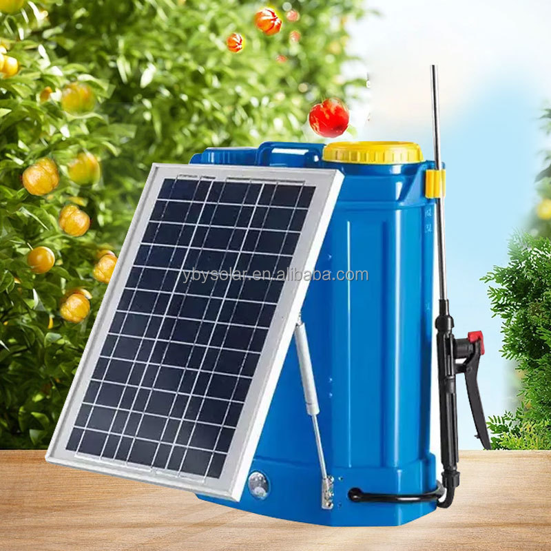 16L  Solar powered Sprayer Agricultural Knapsack Battery Operated Solar Knapsack Sprayer with solar panel For Agriculture