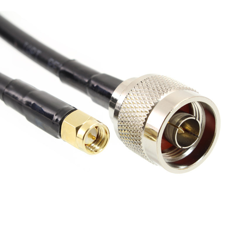 RF Coaxial Cables N male connector to  SMA Male