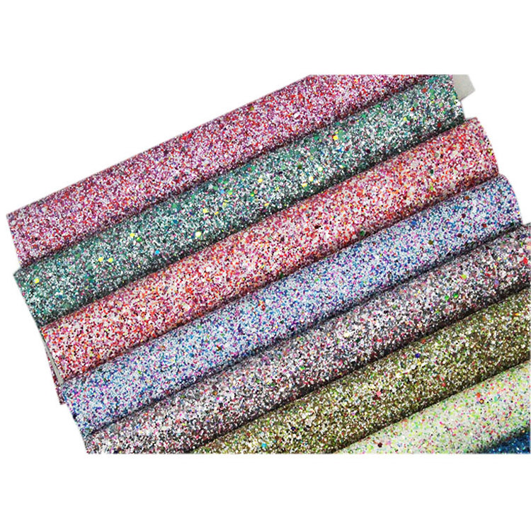 Magic color effect glitter powder glitter fabric making hairpins, bags, handicrafts