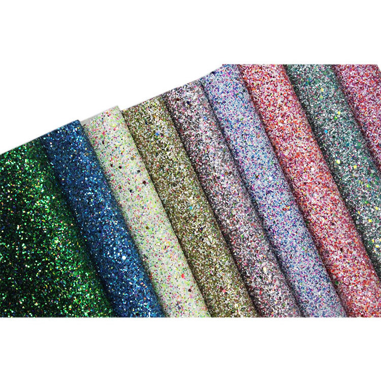 Magic color effect glitter powder glitter fabric making hairpins, bags, handicrafts