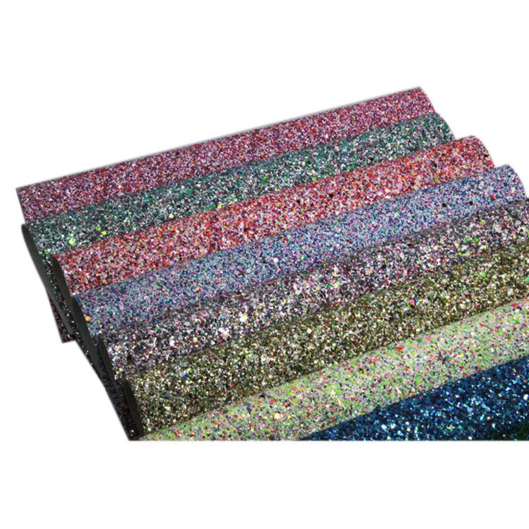 Magic color effect glitter powder glitter fabric making hairpins, bags, handicrafts