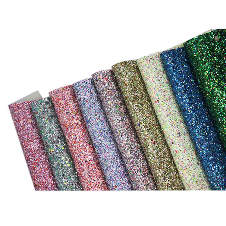 Magic color effect glitter powder glitter fabric making hairpins, bags, handicrafts