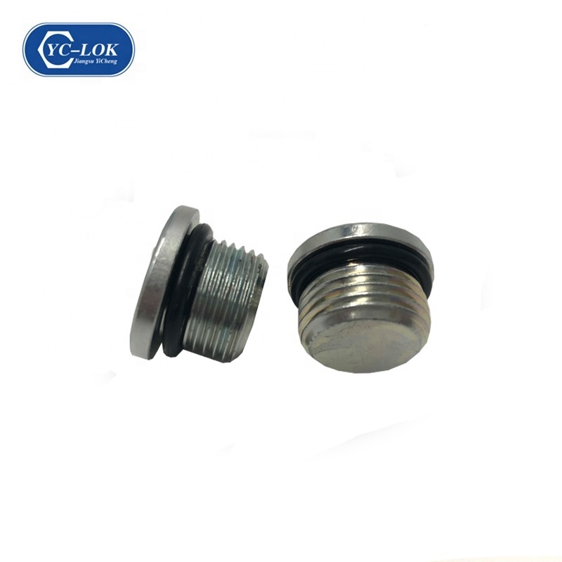 Parker standard Male thread hollow Hex Hydraulic Plug for Eaton with ED ring