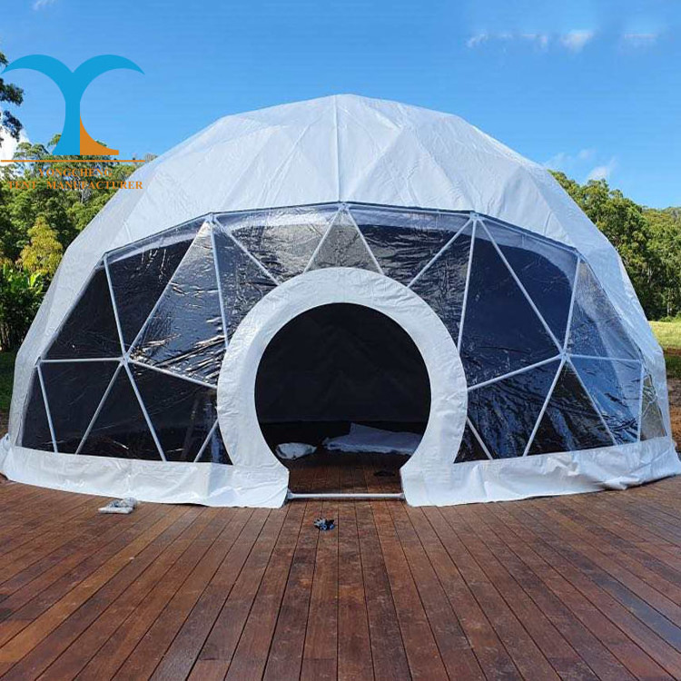 6 diameter events luxury hotel transparent dome tent for camping tiny house glamping pop up gazebo