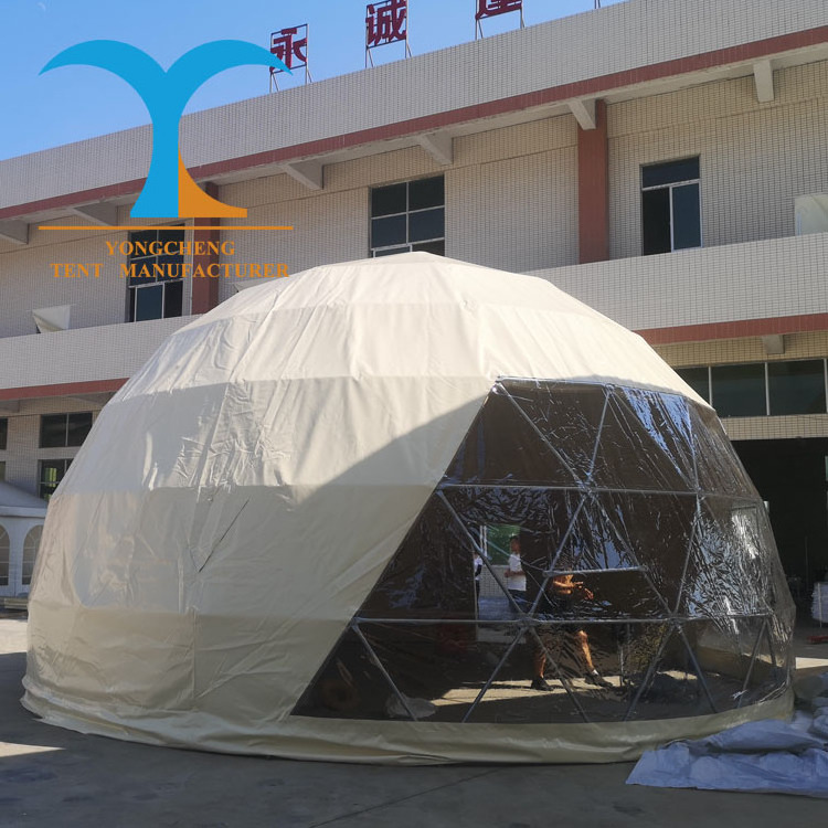 6 diameter events luxury hotel transparent dome tent for camping tiny house glamping pop up gazebo