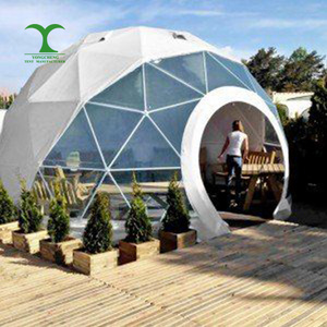 Hot sale waterproof geodesic dome tent, outdoor camping round dome tent, family leisure party dome tent