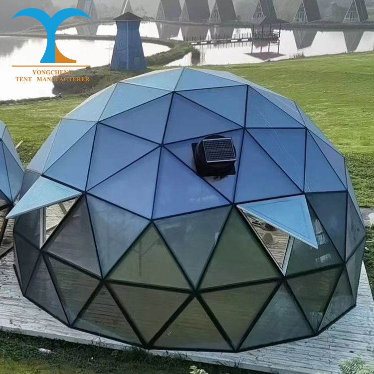 Clear Luxe Tent Igloo Dome Party Outdoor Camping Tents with LED lighting glass dome tent clear dome room