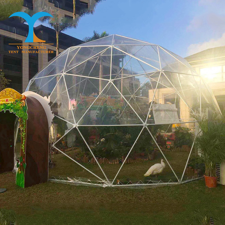 Hot sale waterproof geodesic dome tent, outdoor camping round dome tent, family leisure party dome tent