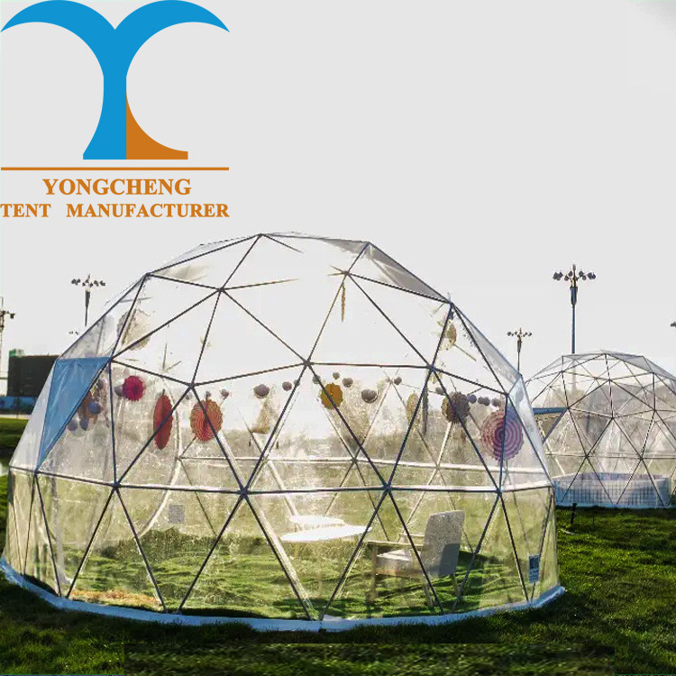 yurts tents clear roof tent top hard shell canopy dome igloo transparent tents dome house domegeodesic logistics