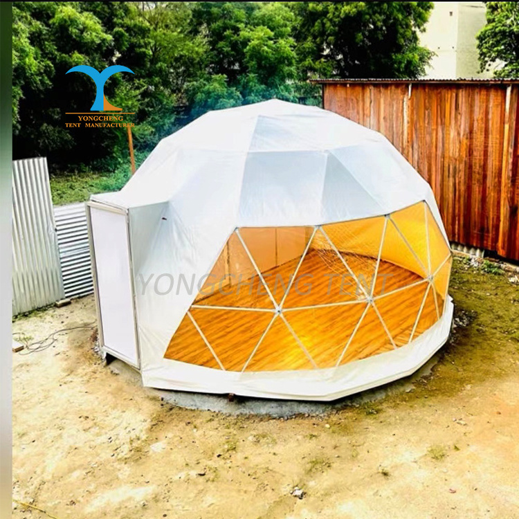 Transparent Geodesic Dome Tents Garden Igloo Round House Dome Tent For Restaurant Outdoor Dining