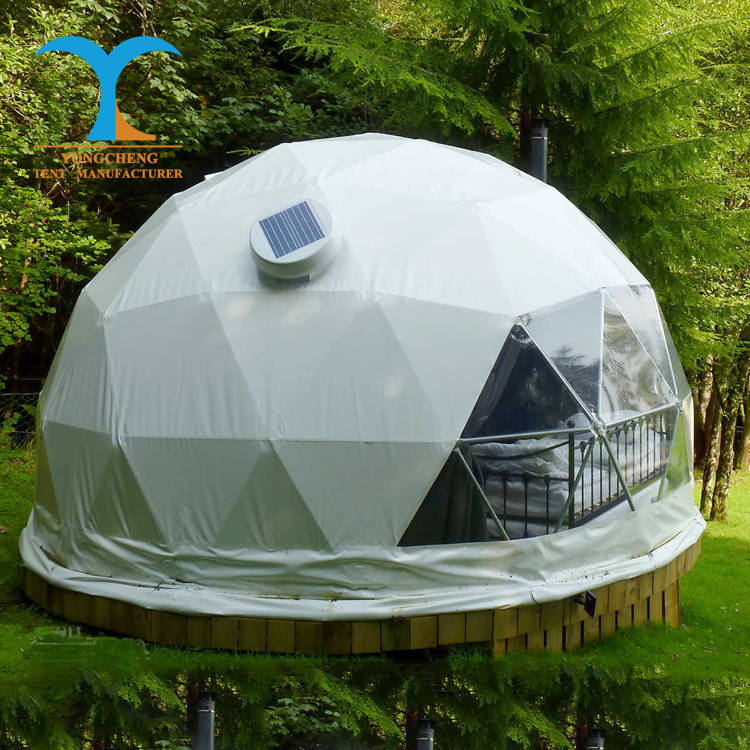 Hot-selling outdoor hotel dome tent luxury dome camping tents glamping tent  .