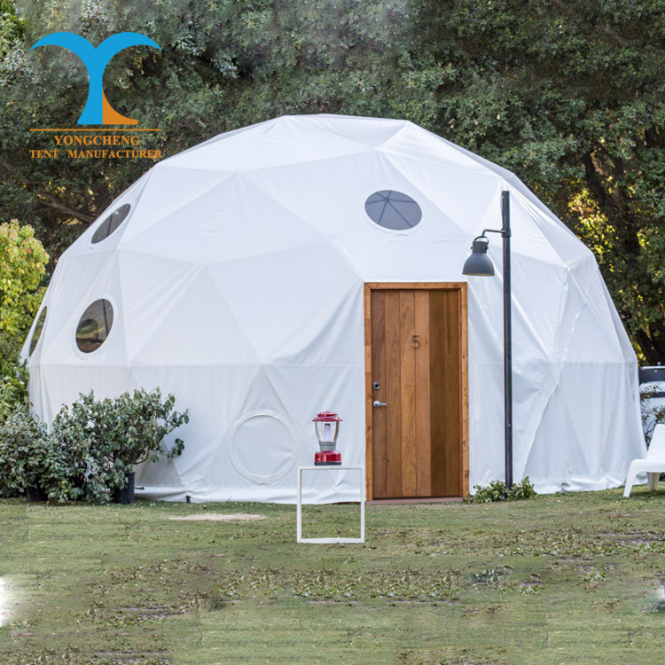 Hot-selling outdoor hotel dome tent luxury dome camping tents glamping tent  .