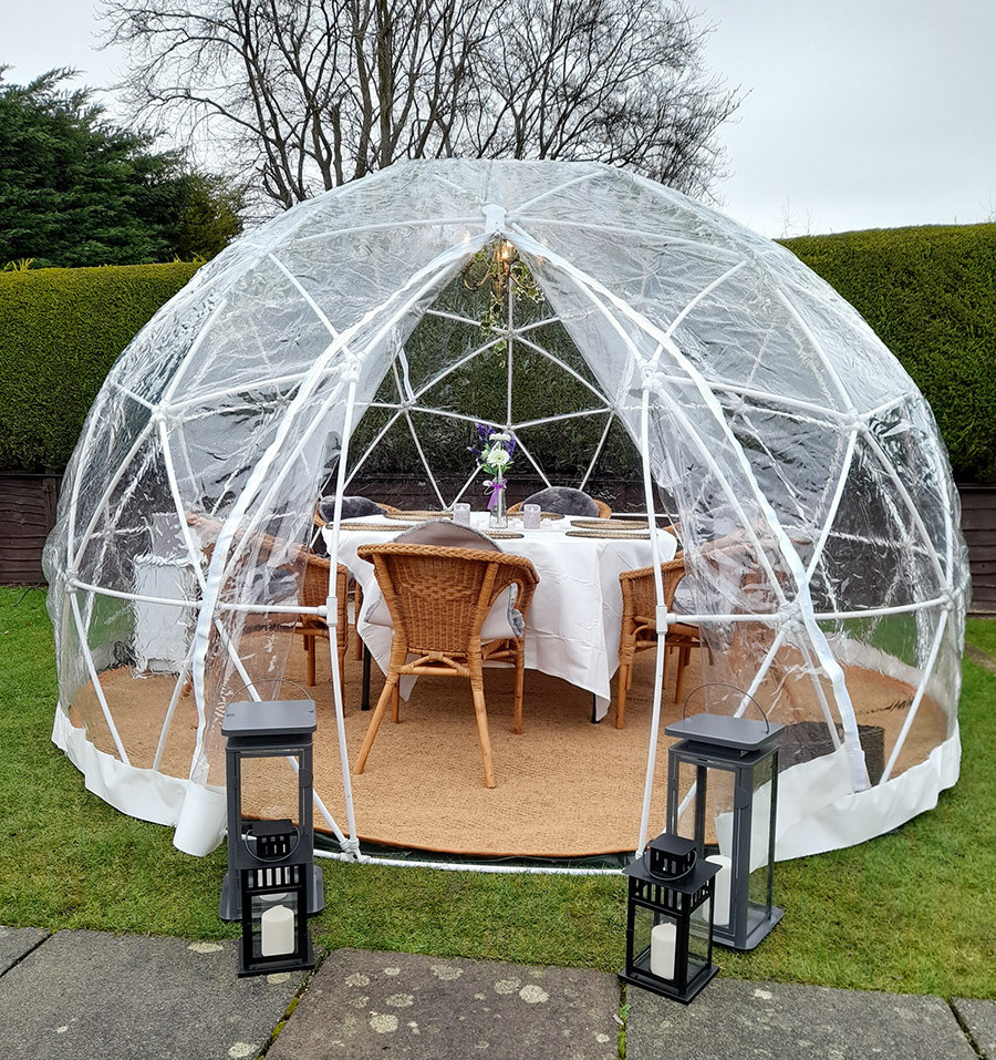 garden igloo pop up gazebo geodesic tent gazibo transparent roof top tents 4m little house camping