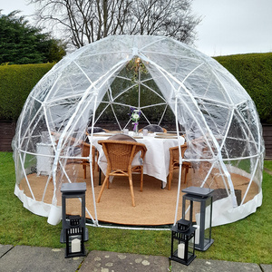 garden igloo pop up gazebo geodesic tent gazibo transparent roof top tents 4m little house camping