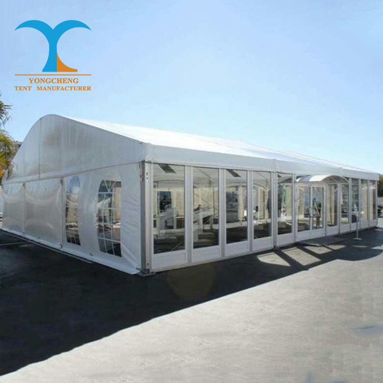 10x30m full glass with glass door pvc available tentCanopy Marquee Event Party Wedding Tent