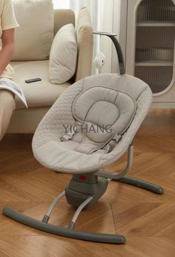 Factory Electrique portable Music Rocker Cradle Crib chair bouncer automatic electric baby swing with mosquito net baby chair