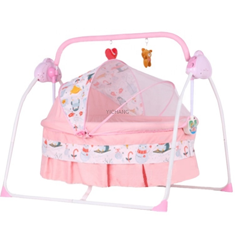 Hot baby Electric Swing bed Cribs Cot Bassinets baby's Beddind bed beds Rocker Bedside Sleeper Sleeping Cradle Basket Hammock