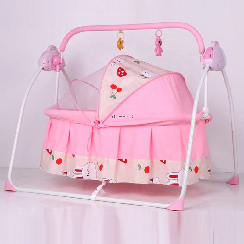 Wholesale Hot Sale Baby Rocker Chair Electric Baby Swing for Babies/ rocking speed  bed Electric automatic