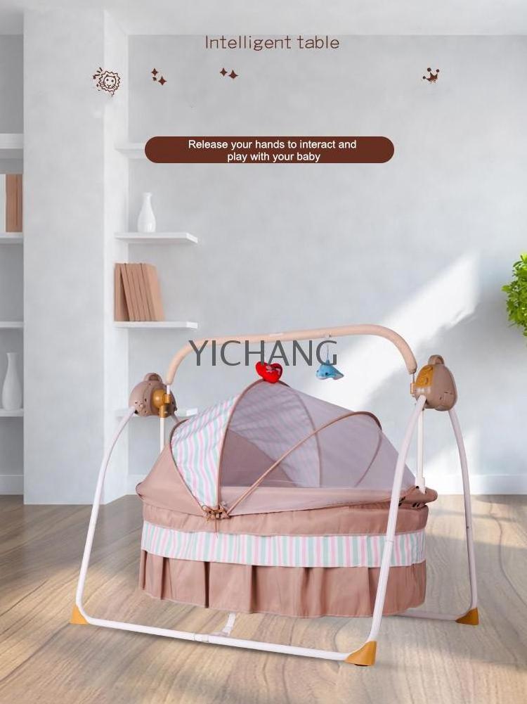 Factory Custom Electric Smart Cradle Newborn Crib Automatic Swing Baby Swing