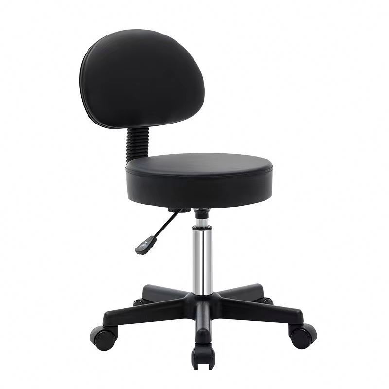 Hot Selling Modern Front Desk bar Chair Back Lab Round stool Manicure Rotary lift barber chair Beauty Salon Chair Stool