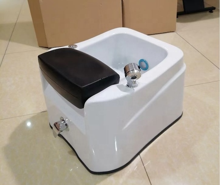 Factory Price Ceramic Pedicure Bowl Massage Foot Sink Pedicure Bowl Portable For Pedicure Chair Beauty Salon Foot Spa