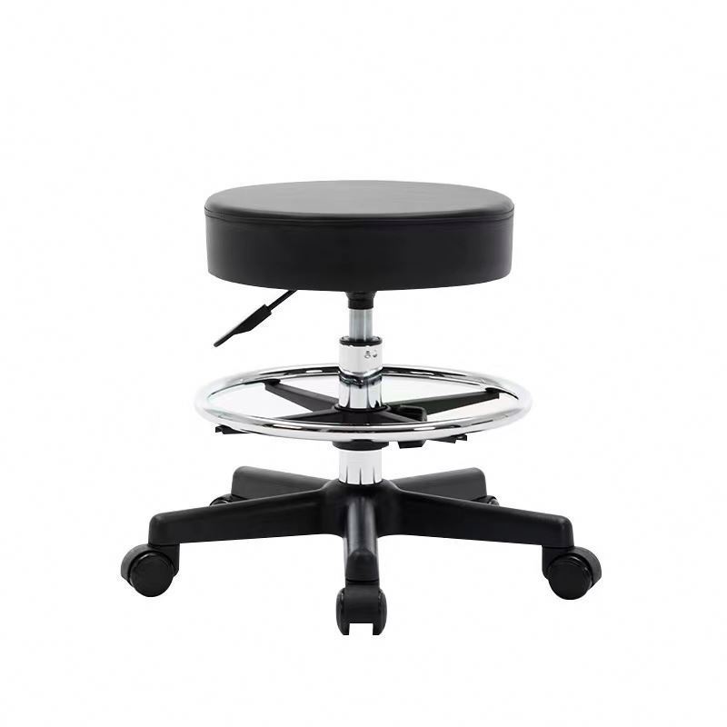 Hot Selling Modern Front Desk bar Chair Back Lab Round stool Manicure Rotary lift barber chair Beauty Salon Chair Stool