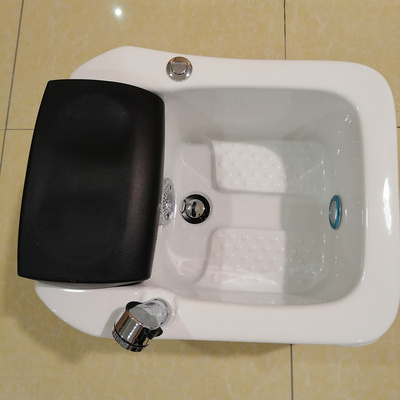 Factory Price Ceramic Pedicure Bowl Massage Foot Sink Pedicure Bowl Portable For Pedicure Chair Beauty Salon Foot Spa