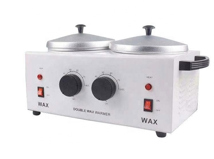 Depilatory Professional Wax Heater Machine Hair Removal Double Pot Wax Heater Electric Hair Removal Tool Wax Machine