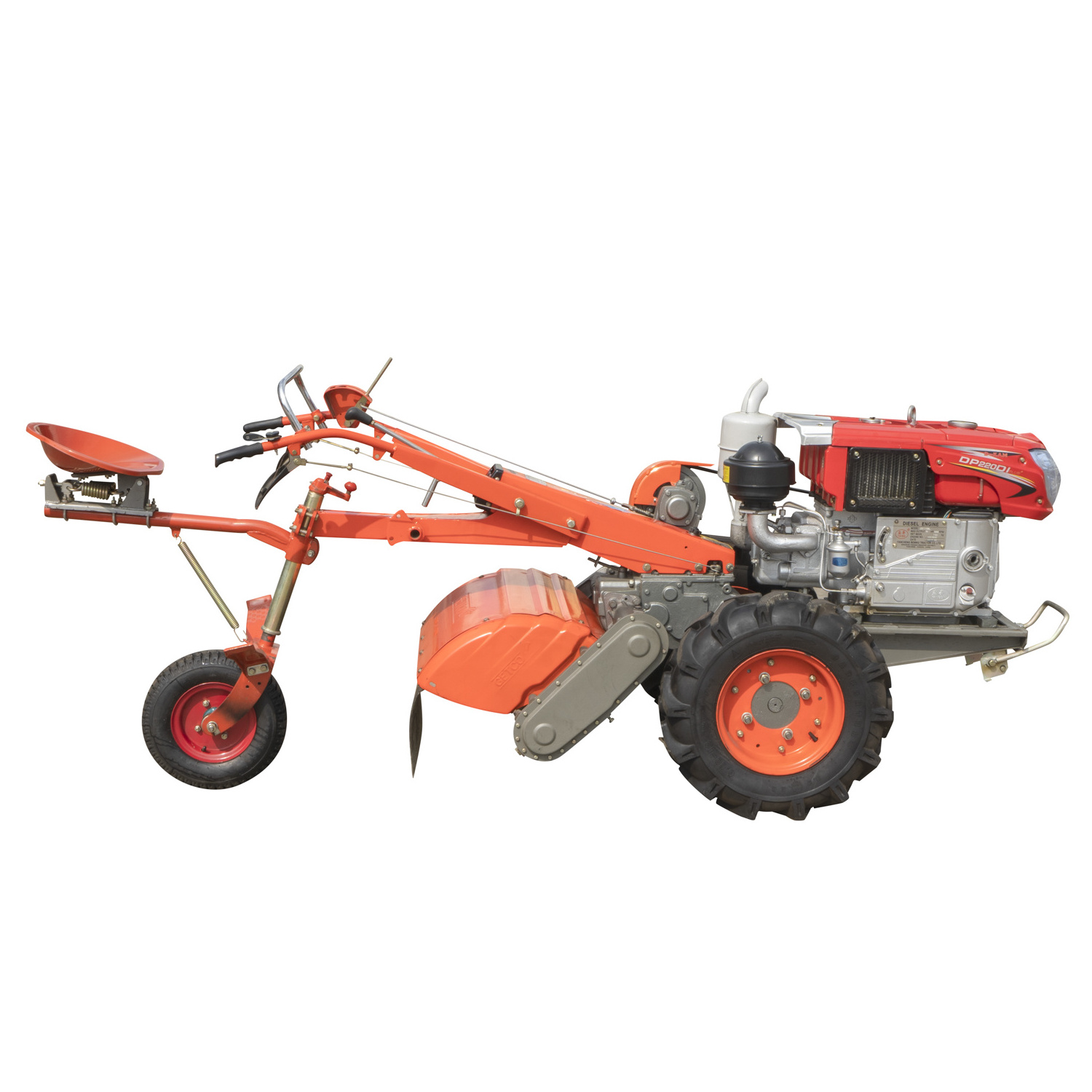 cultivator motocultor two wheel gasoline power mini tiller 12HP walking tractor