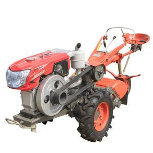 cultivator motocultor two wheel gasoline power mini tiller 12HP walking tractor