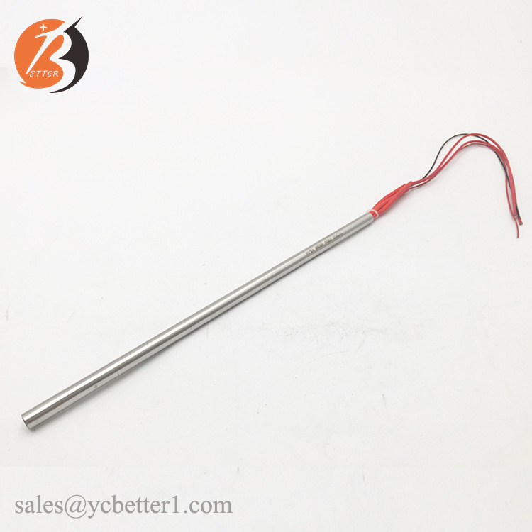 12v ceramic thread cartridge heater with thermocouple