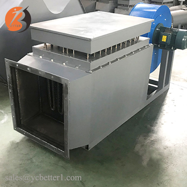 180kw Electric Air Finned Duct Heater for Smoke Damping Systems